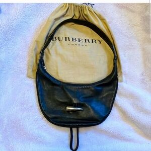 Burberry London Toggle Horn Leather Bag